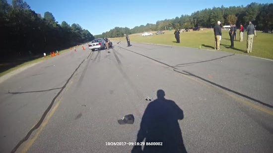 Body Cam Crash Scene