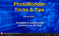 PhotoModeler Create 3D Profile Video