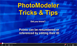 PhotoModeler Tip Video #43
